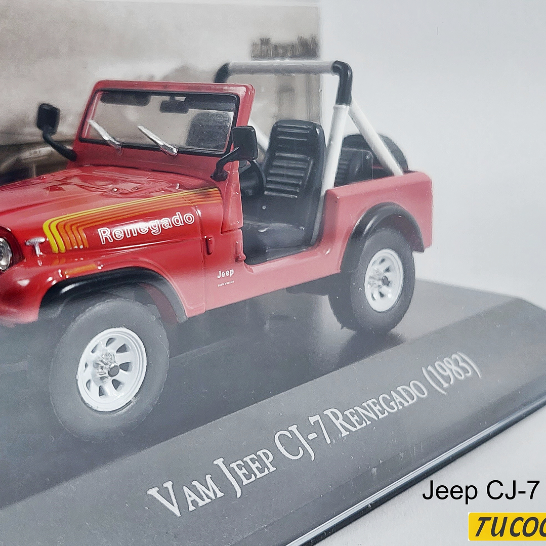 Jeep CJ-7 Renegado 1983, Ixo, Escala 1-43 1