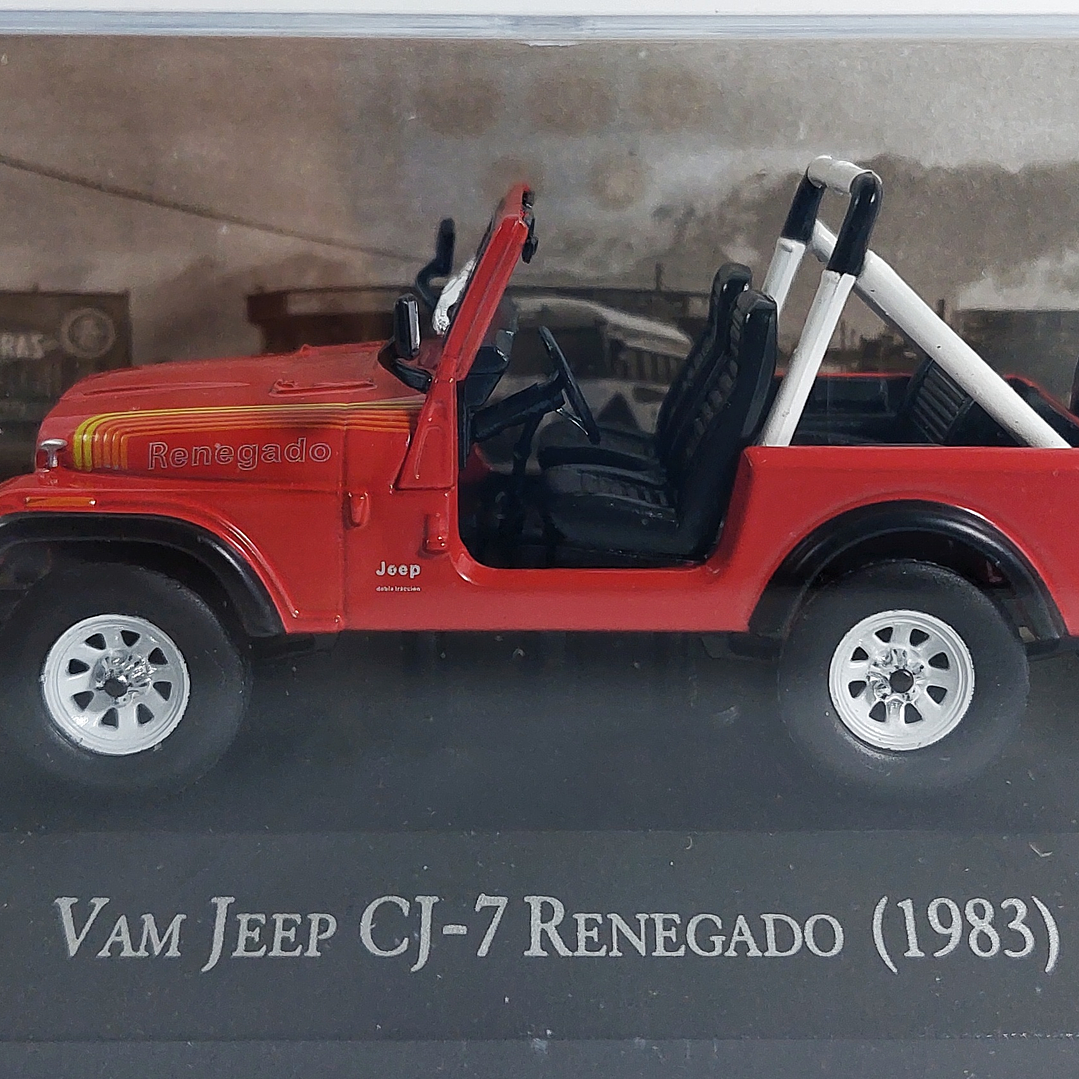 Jeep CJ-7 Renegado 1983, Ixo, Escala 1-43 2