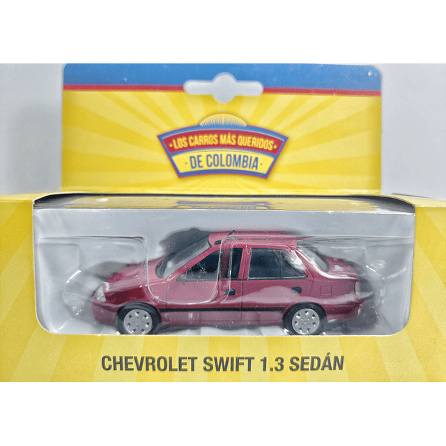 Chevrolet Swift 1.3 sedan escala 1-43 Carro Escala De Colección