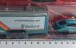 Porsche Taycan Turbo S con Trailer y Porsche 934, Majorette, Escala 1-64