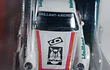 Porsche Taycan Turbo S con Trailer y Porsche 934, Majorette, Escala 1-64