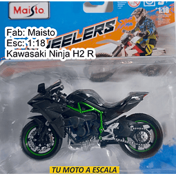 Kawasaki Ninja H2 R, Maisto, Escala 1-18