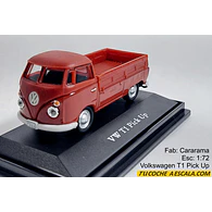 Volkswagen T1 Pick Up, Cararama, Escala 1-72