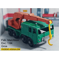 Grúa, Matchbox, Escala 1-64