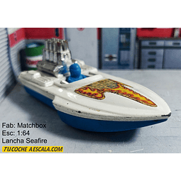 Lancha Seafire, Matchbox, Escala 1-64