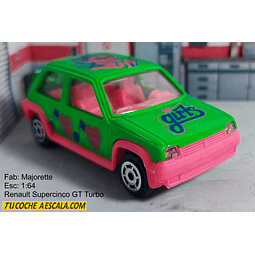 Renault Supercinco GT Turbo, Majorette, Escala 1-64