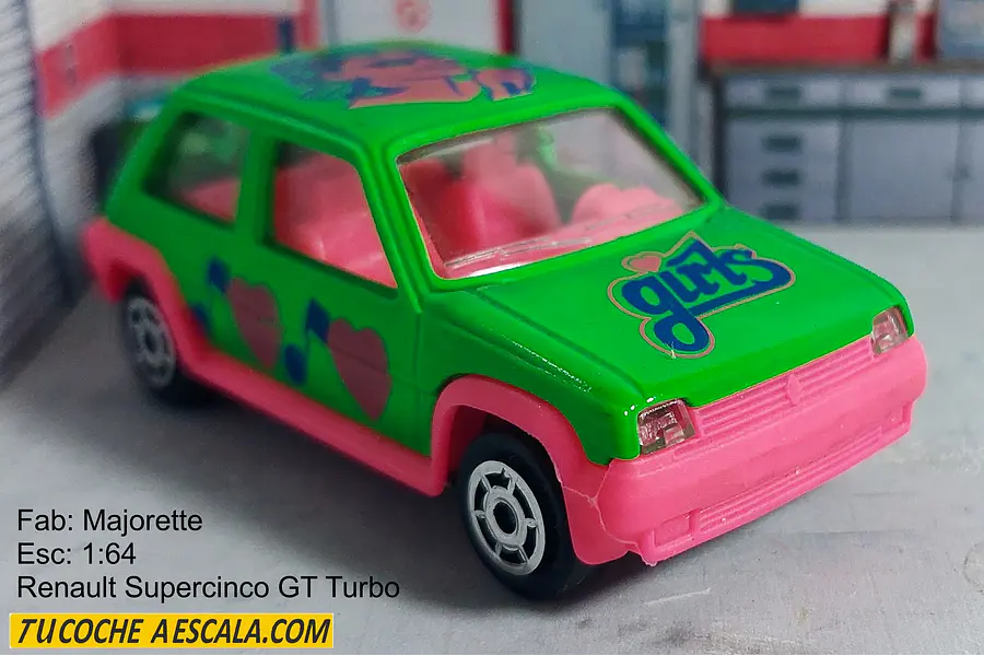 Renault Supercinco GT Turbo, Majorette, Escala 1-64