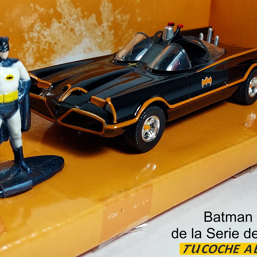 The Batman & Batmovil 1/32 marca jada Carro A Escala De Colección  1
