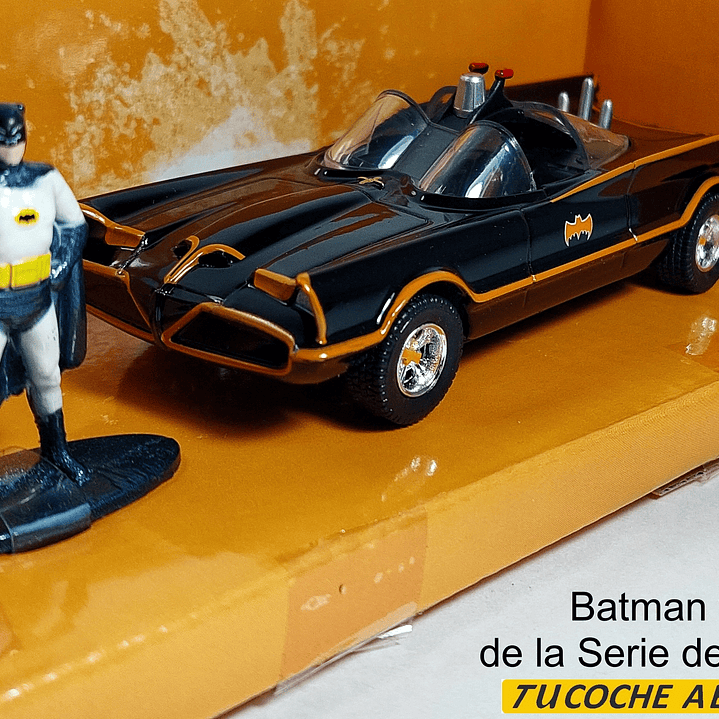 The Batman & Batmovil 1/32 marca jada Carro A Escala De Colección  1