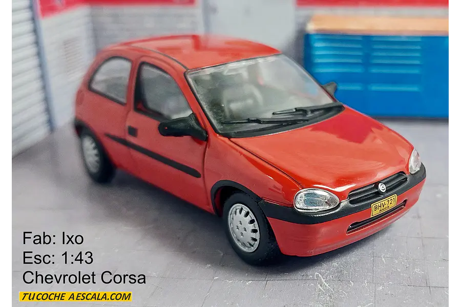 Chevrolet Corsa Carro A Escala De Coleccion 1/43