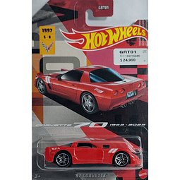 Chevrolet Corvette 1997, Hot Wheels , Escala 1-64