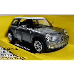 Mini Cooper s,  Escala 1/32, marca new ray 