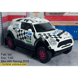 Mini All4 Racing 2016 Rally Dakar Escala 1/43 De Coleccion
