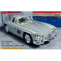 Mercedes-Benz 300SL ALAS DE GAVIOTA 1954, Kinsmart, 1-36 