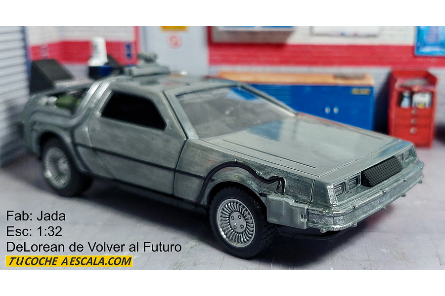 Delorean Maquina Del Tiempo Il ,escala 1/32