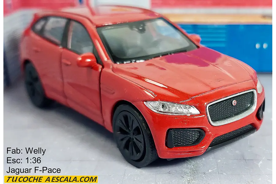 Jaguar F PACE, Escala 1/36 Carro de Coleccion  