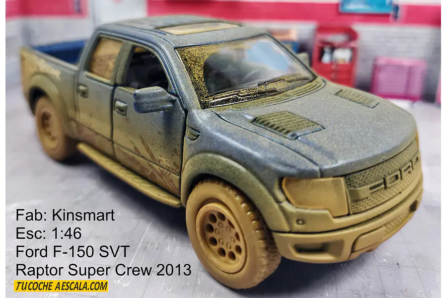 Ford F 150 Svt Raptor Supercrew 2013, Escala 1:46