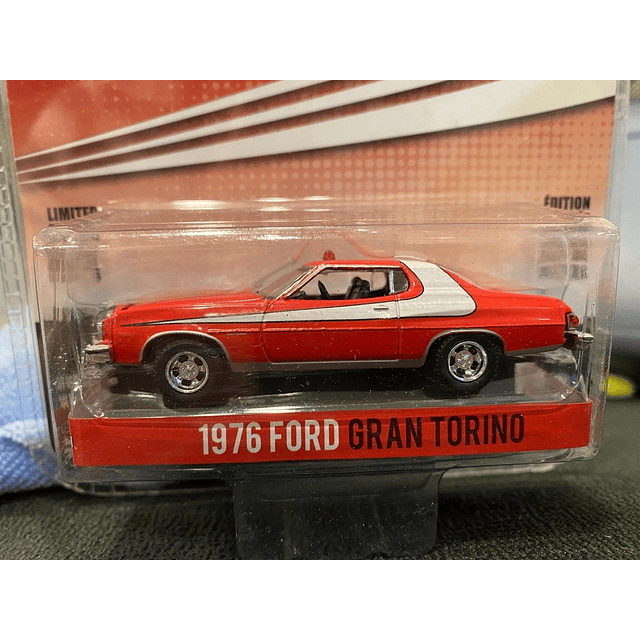 Ford Gran Torino Starsky & Hutch 1976, Greenlight, Escala 1-64