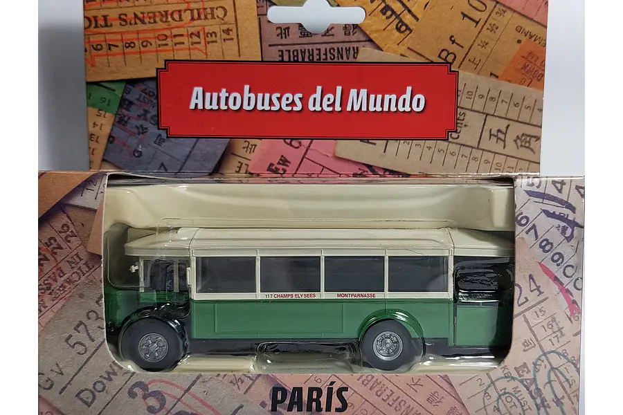 BUS DE PARIS , Escala 1/72, De Coleccion 