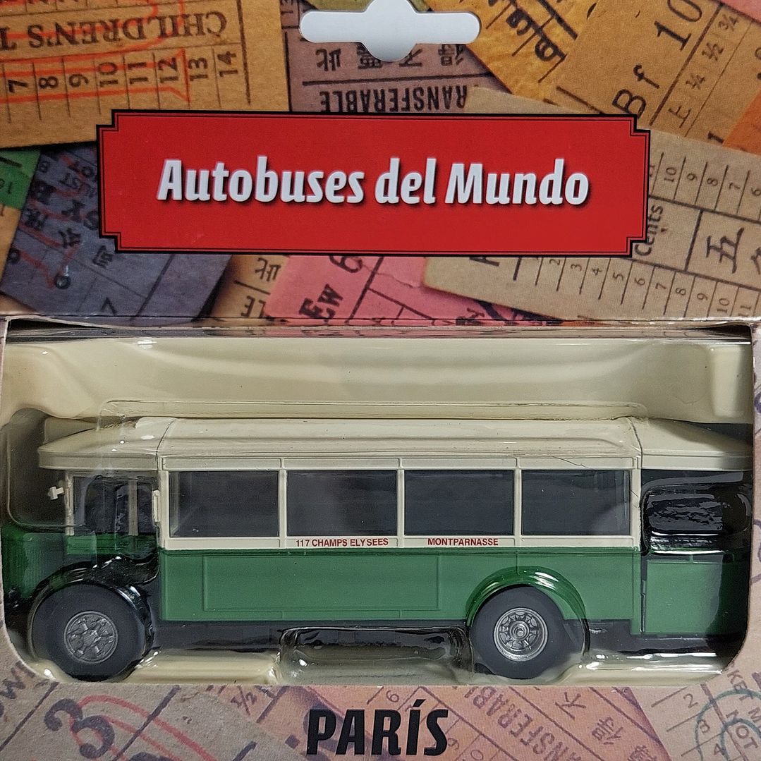 BUS DE PARIS , Escala 1/72, De Coleccion  1