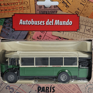 BUS DE PARIS , Escala 1/72, De Coleccion 