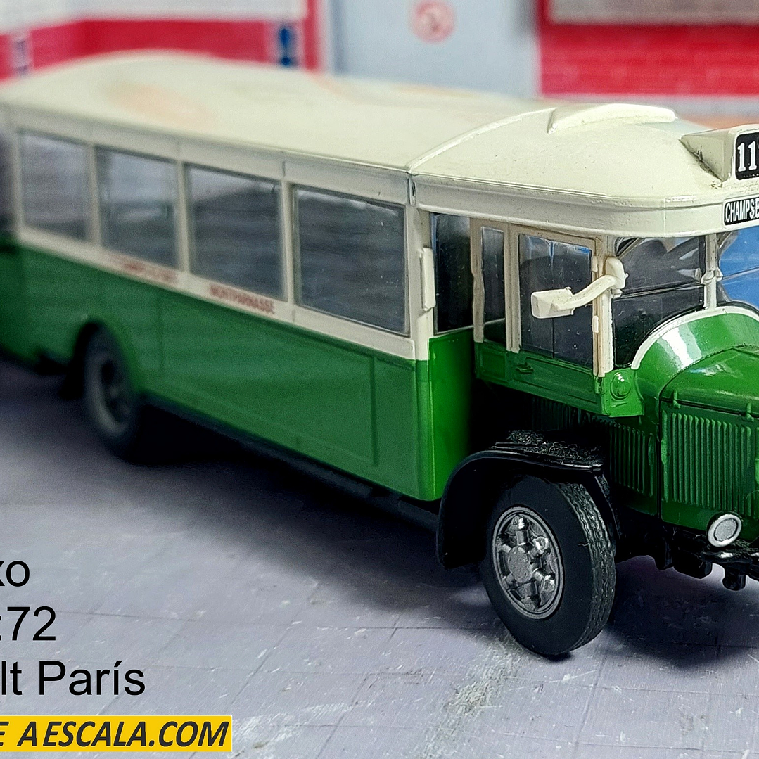 BUS DE PARIS , Escala 1/72, De Coleccion  5