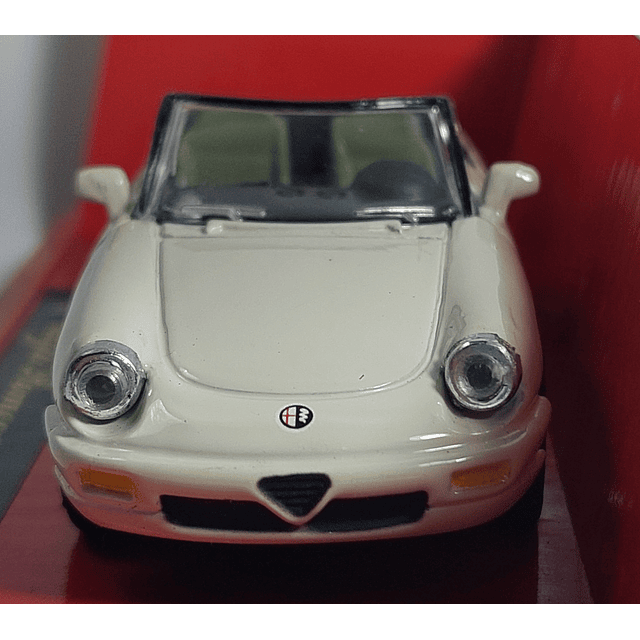 Alfa Romeo spider 1989 Carro A Escala De Coleccion 
