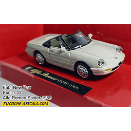 Alfa Romeo spider 1989 Carro A Escala De Coleccion 