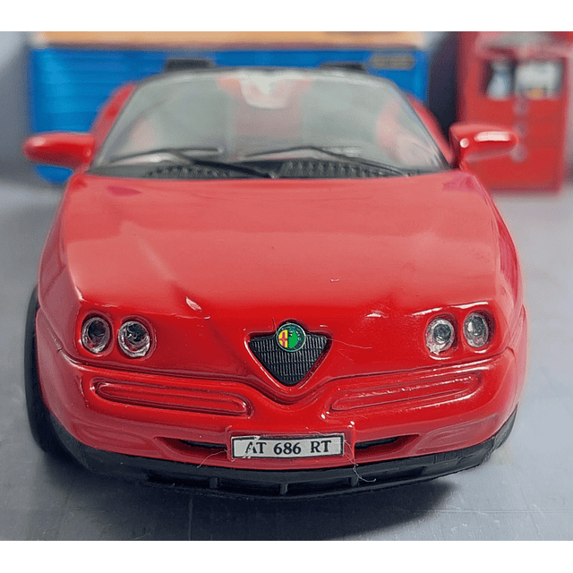 Alfa Romeo spider 1989 Carro A Escala De Coleccion