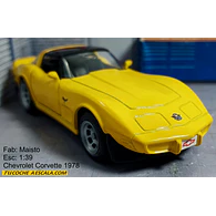 Chevrolet Corvette 1978, Escala 1/38 marca maisto