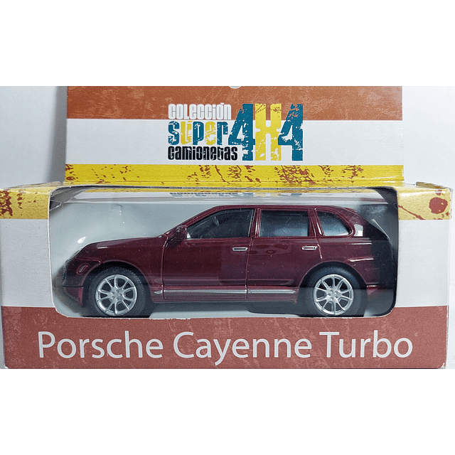 Porsche Cayenne TURBO Carro A Escala 1/36 WELLY