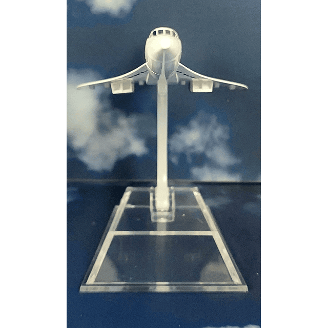 Avión Concorde British Airlines, 1/400 Escala, 16cm