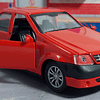 Renault Logan rojo escala 1/36 Carro A Escala De Coleccion 