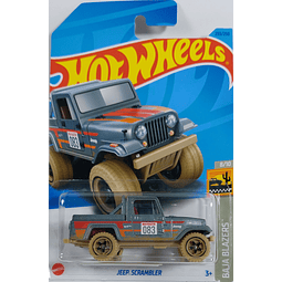 JEEP SCRAMBLER Hot Wheels, Escala 1-64