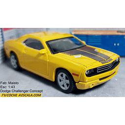 DODGE challenger concept Escala 1/43 Marca maisto