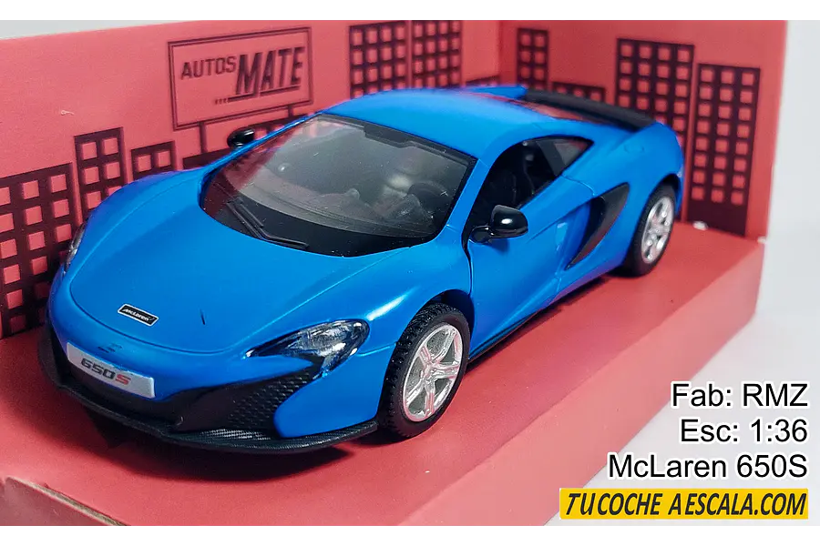 McLaren 650 rmz, Escala 1-36 MARCA RMZ