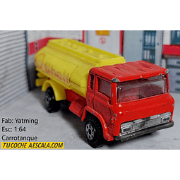 camion carrotanque, Escala 1:64, Marca yatming usado