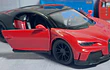 BUGATTI CHIRON ROJO  ESCALA 1/36 ,MARCA KINSMART