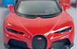 BUGATTI CHIRON ROJO  ESCALA 1/36 ,MARCA KINSMART