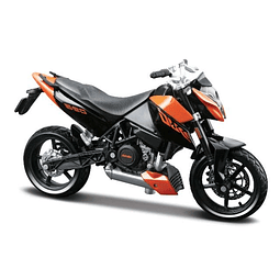 KTM 690 SUPER DUKE escala 1/12 ﻿Marca: MAISTO