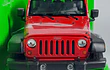 Jeep Wrangler Rubicon rojo , Escala 1/24 Marca Welly