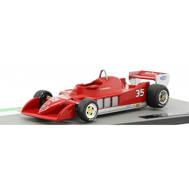 Formula 1 Alfa Romeo 117 De Bruno Giacomelli En 1:43 ixo