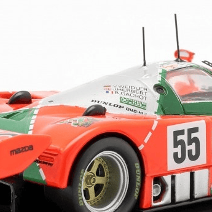 MAZDA 787 24 H LEMANS ESCALA 1/43 MARCA SPARK 2
