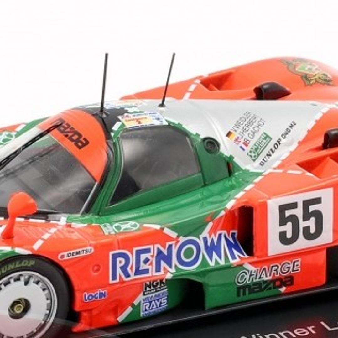 MAZDA 787 24 H LEMANS ESCALA 1/43 MARCA SPARK 1