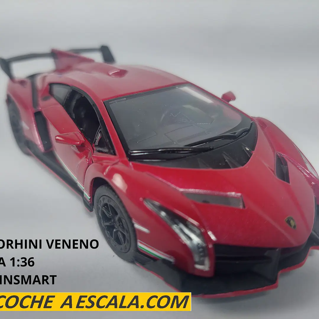 Lamborghini Veneno Carro A Escala 1/36 marca kinsmart  1