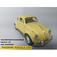 VOLKSWAGEN Escarabajo AMARILLO Escala 1-32
