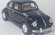 VOLKSWAGEN Escarabajo NEGRO Escala 1-32 MARCA KINSMART
