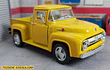 FORD F 100 1956 AMARILLA Escala 1/36 marca Kinsmart 