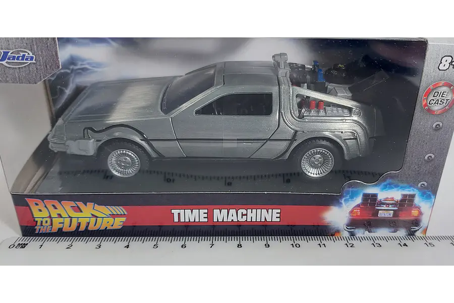 Delorean Maquina Del Tiempo I ,escala 1/32