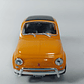 FIAT 500 NARANJA Escala 1/36  MARCA WELLY - Miniatura 3